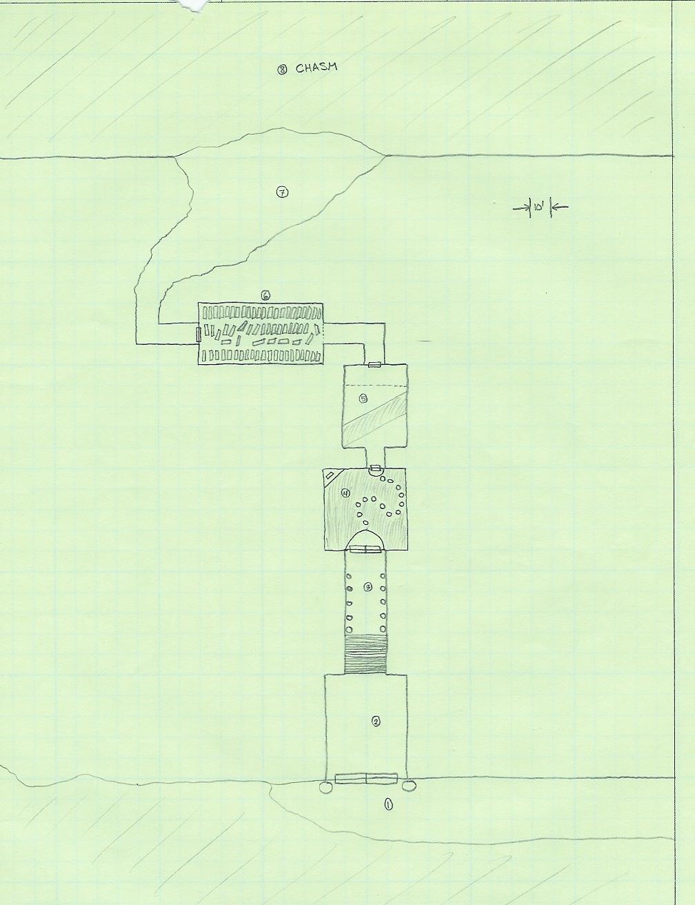 Arral's Lair Map 1
