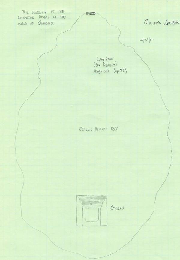 Cthulhu's Chamber from "Secret of Resh"